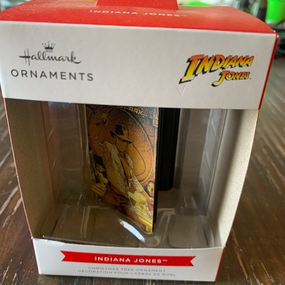 Hallmark Indiana Jones VHS Tape Christmas Tree Holiday Ornament New 2022 - Picture 5 of 5